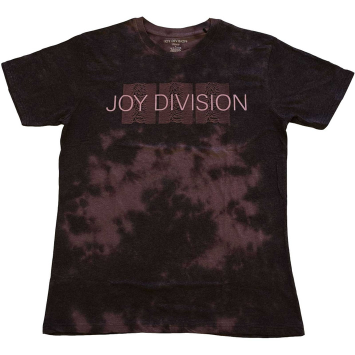 Joy Division 'Mini Repeater Pulse' (Dip-Dye) T-Shirt
