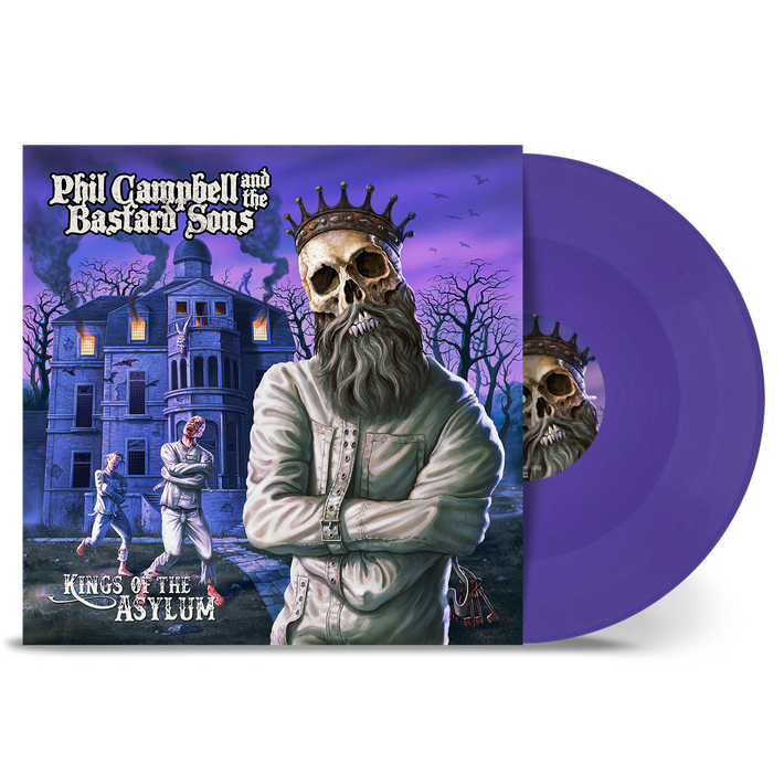 Phil Campbell & The Bastard Sons 'Kings Of The Asylum' LP Purple Vinyl