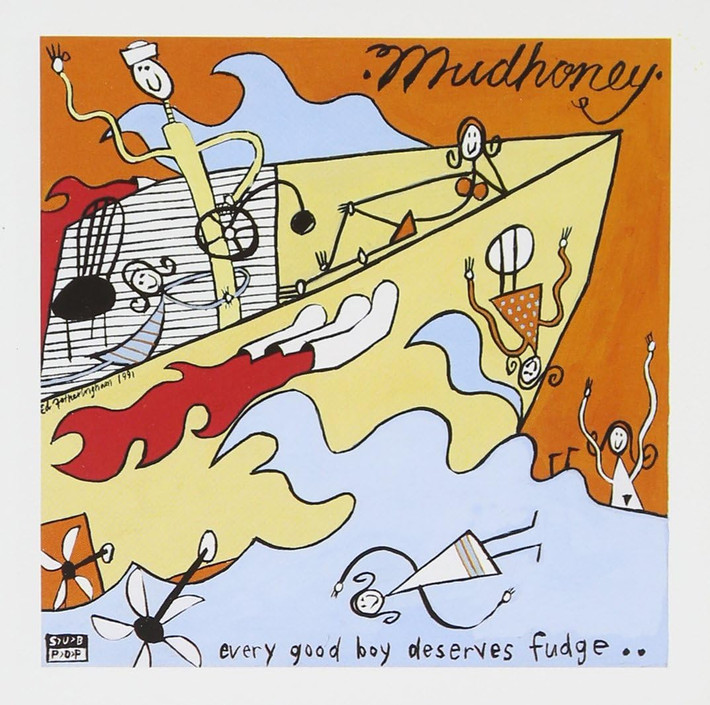 Mudhoney 'Every Good Boy Deserves Fudge' LP Black Vinyl