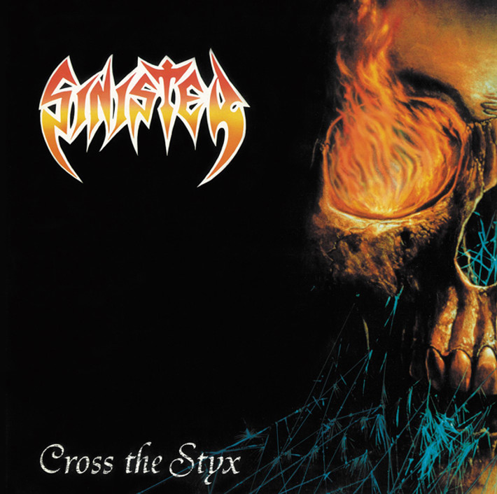 Sinister 'Cross the Styx' LP Clear Black Mustard Splatter Vinyl