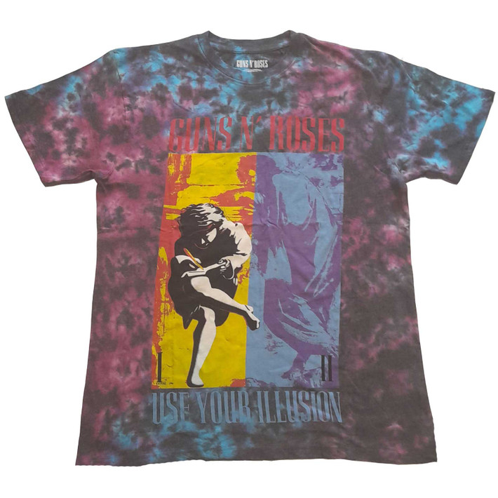 Guns N' Roses 'Use Your Illusion' (Dye Wash) Kids T-Shirt