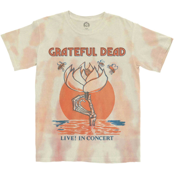 Grateful Dead 'Sugar Magnolia' (Dip-Dye) T-Shirt