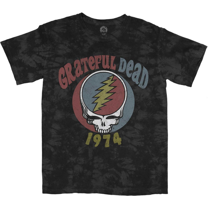 Grateful Dead '1974' (Dip-Dye) T-Shirt