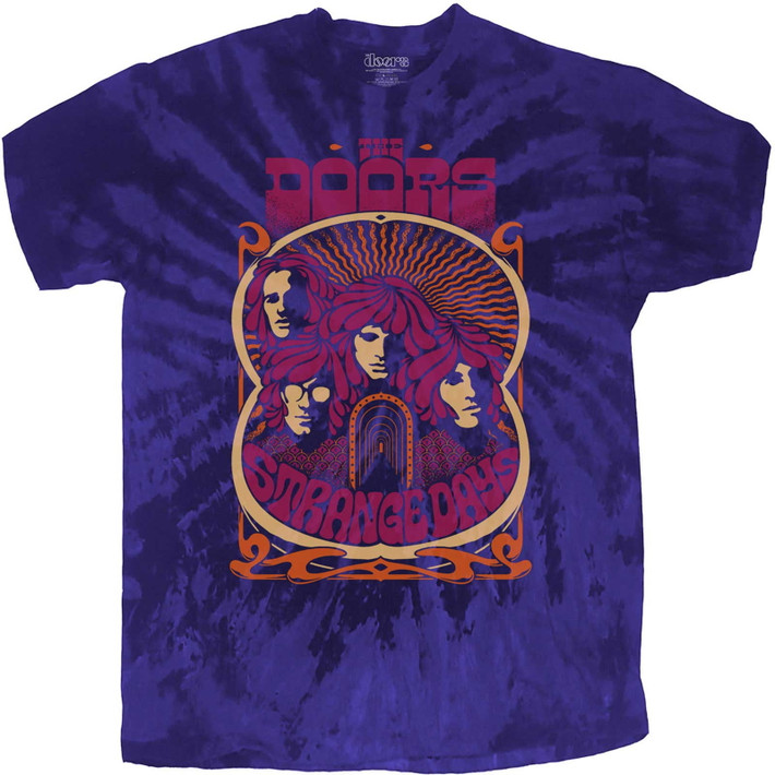 The Doors 'Strange Days' (Dip-Dye) Kids T-Shirt