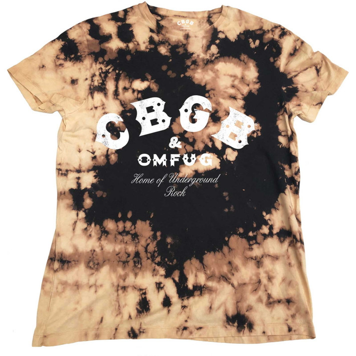 CBGB 'Classic Logo' (Dip-Dye) T-Shirt