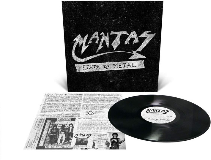 Mantas 'Death By Metal' LP Black Vinyl