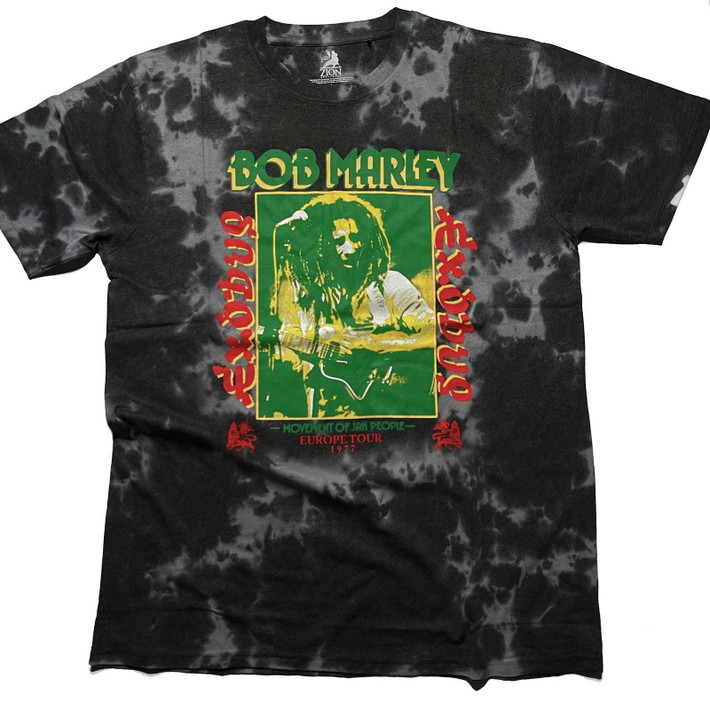 Bob Marley 'Exodus' (Tie-Dye) T-Shirt