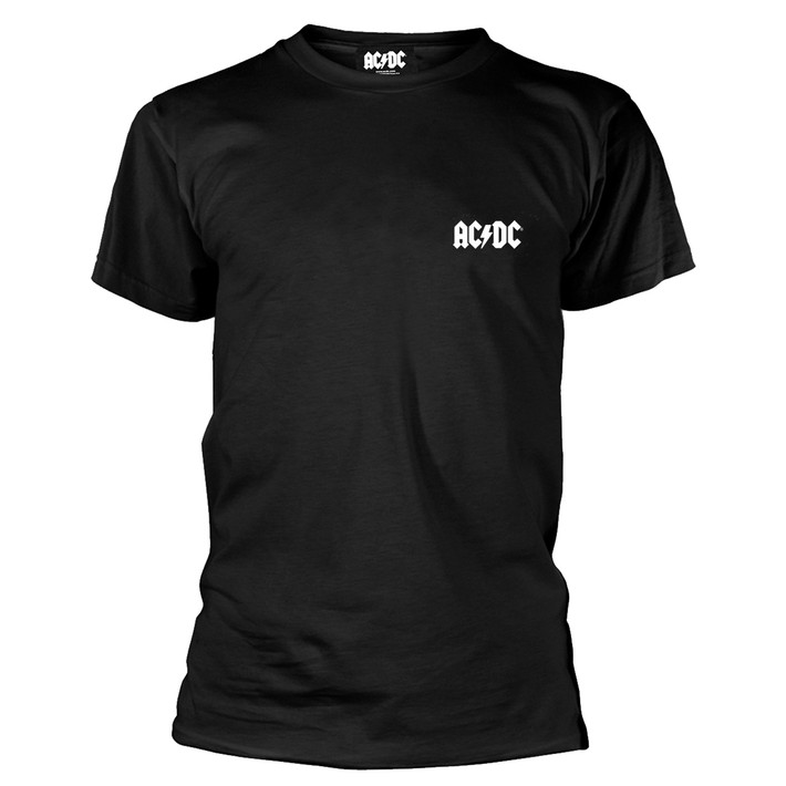 AC/DC 'About To Rock' (Packaged Black) T-Shirt