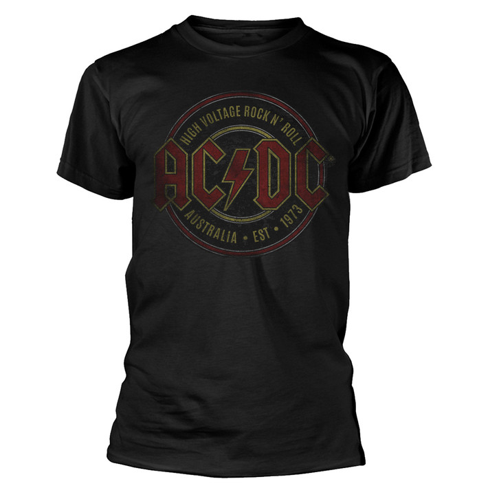 AC/DC 'Est. 1973' (Black) T-Shirt