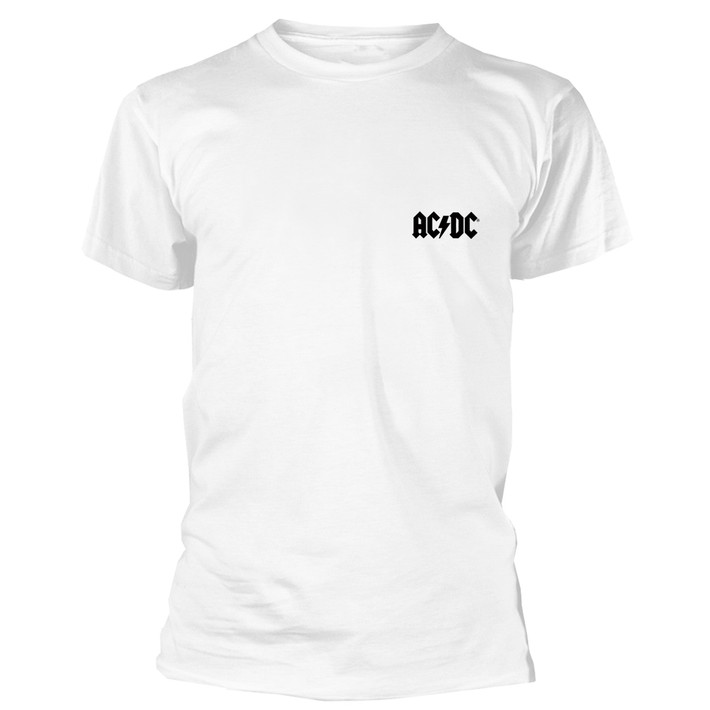 AC/DC 'Black Ice F&B' (Packaged White) T-Shirt