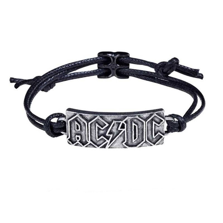 AC/DC 'Lightning Logo' Wrist Strap