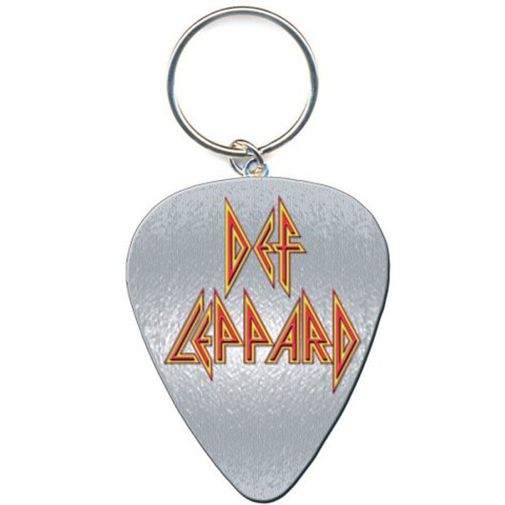 Def Leppard 'Logo Pick' Keyring