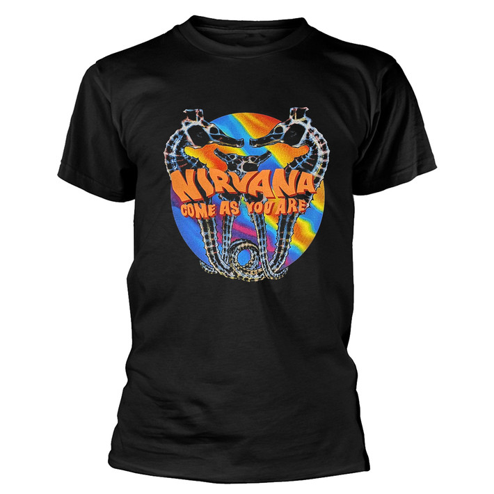Nirvana 'Come As You Are' (Black) T-Shirt