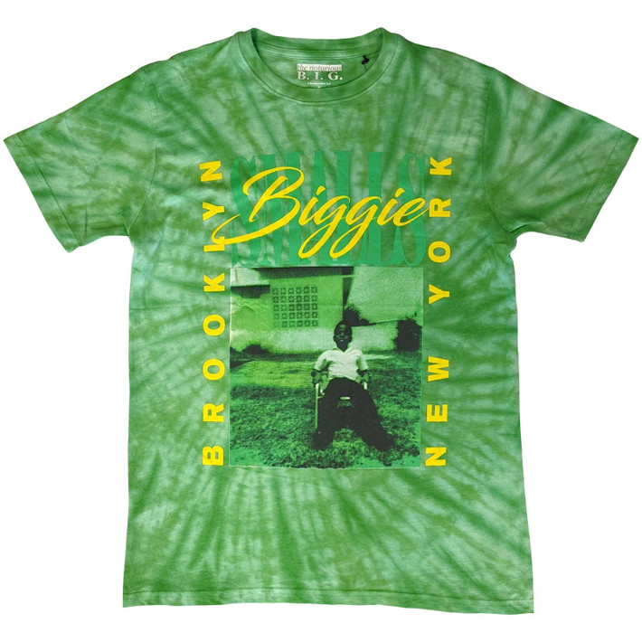 Notorious B.I.G '90's New York City' (Dip-Dye) T-Shirt