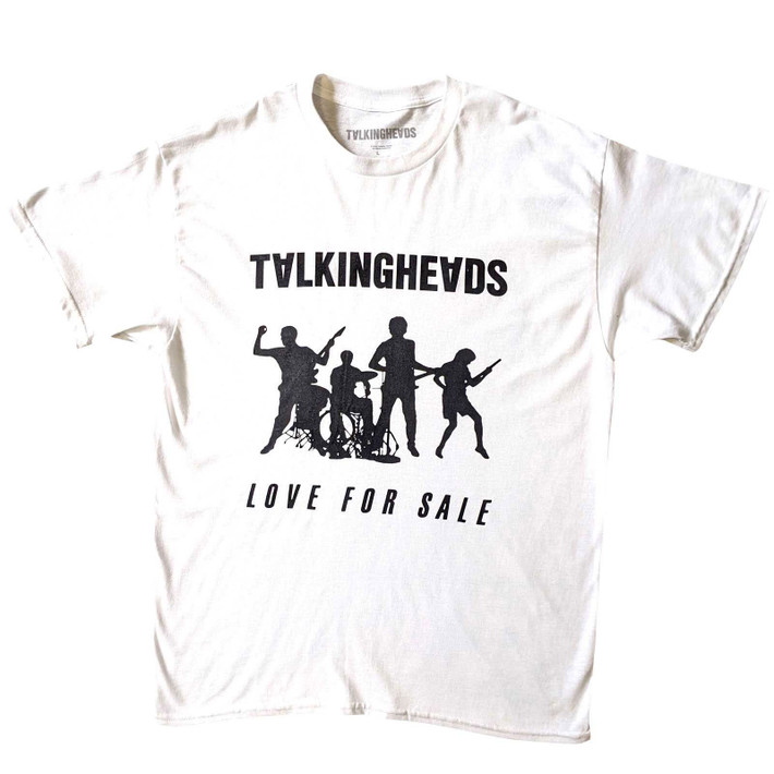 Talking Heads 'Love For Sale' (White) T-Shirt