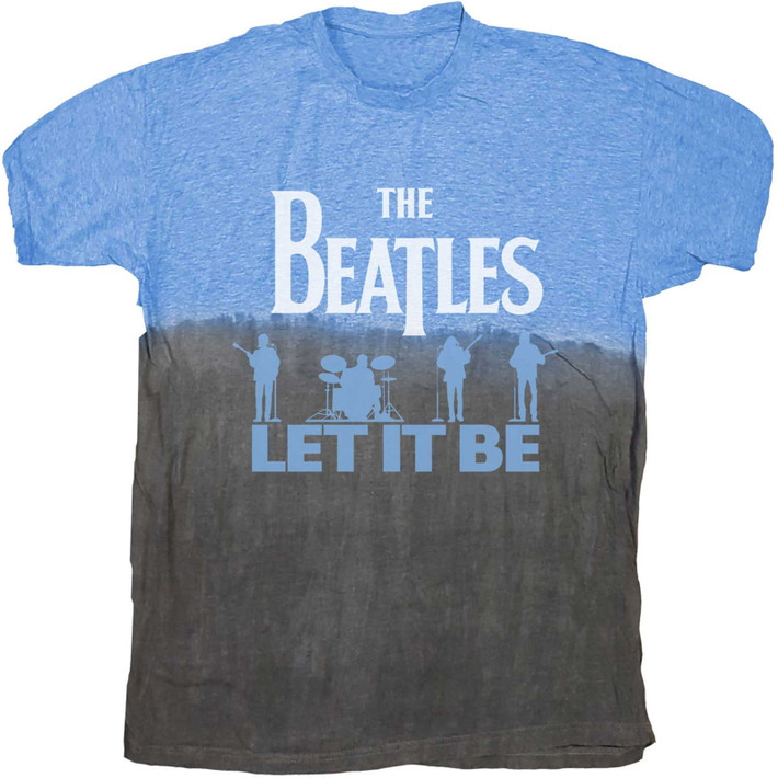 The Beatles 'Let It Be Split' (Dye Wash) T-Shirt