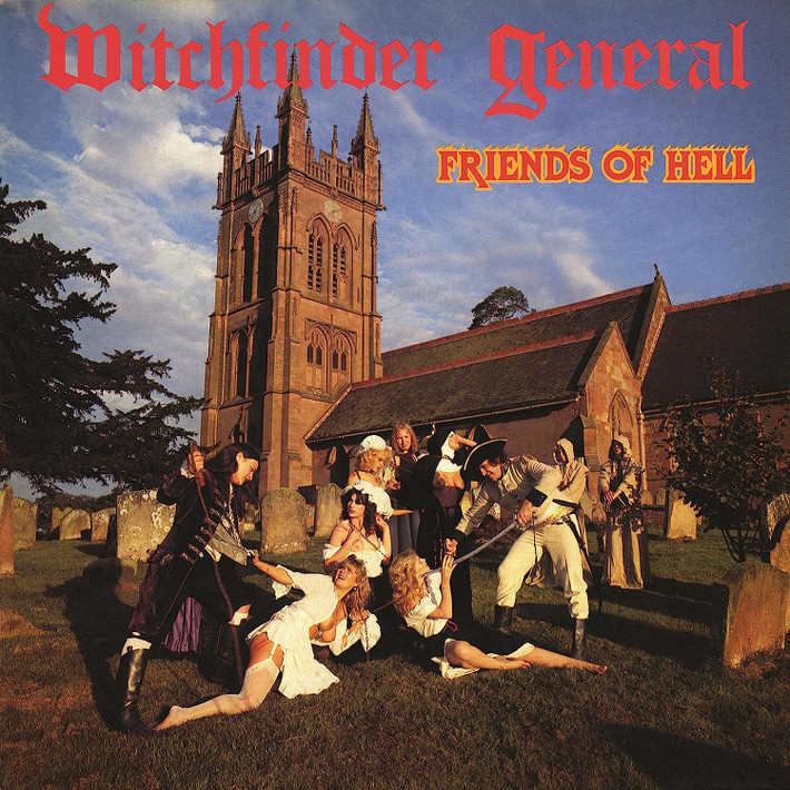 Witchfinder General 'Friends Of Hell' LP Gatefold Black Vinyl