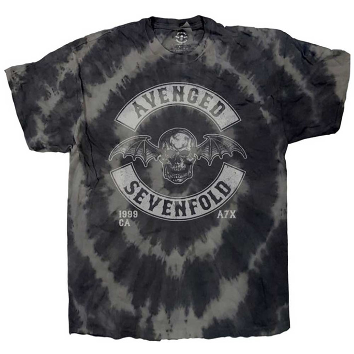ROCKOFF Maglietta Avenged Sevenfold Death Bat Con Strass - Nero, XXL Donna