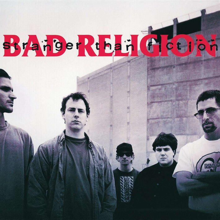 Bad Religion 'Stranger Than Fiction' LP Black Vinyl