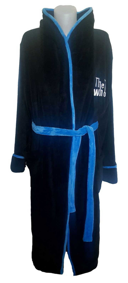 The Who 'Target Logo' (Black) Bathrobe