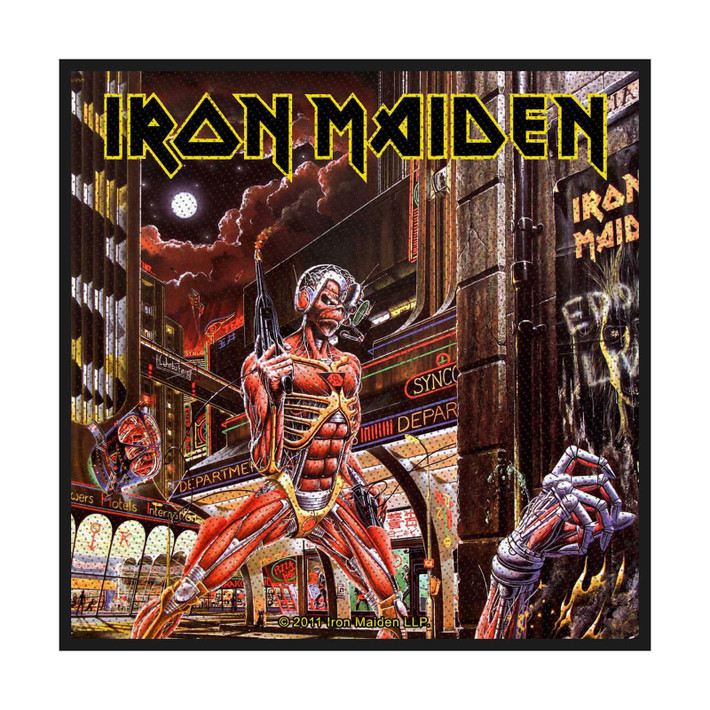Iron Maiden 'Somewhere Back in Time' Patch