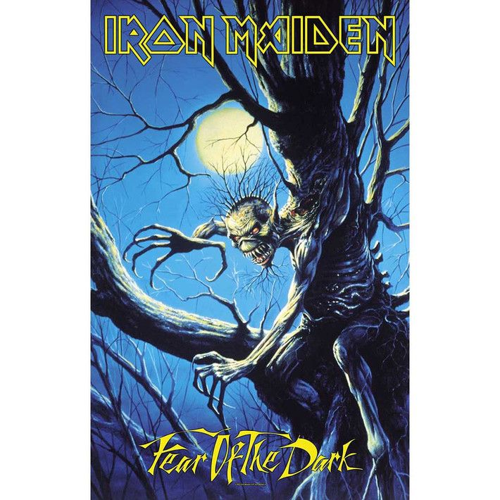 Iron Maiden 'Fear of the Dark' Textile Poster