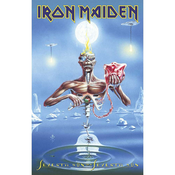 Iron Maiden 'Seventh Son' Textile Poster