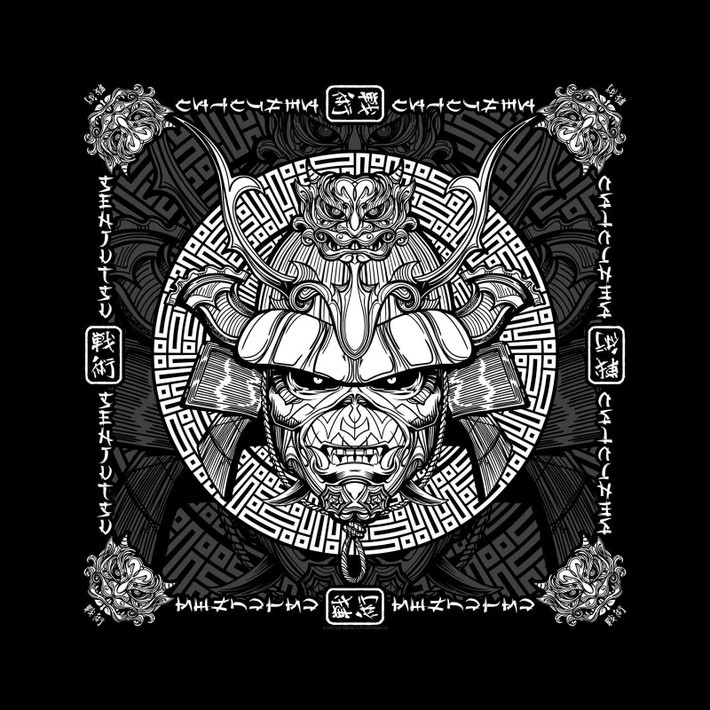 Iron Maiden 'Senjutsu Samurai Eddie' Bandana