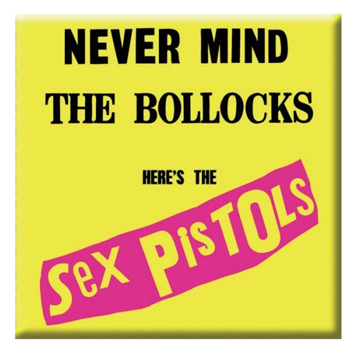 Sex Pistols 'Never Mind the Bollocks' Fridge Magnet