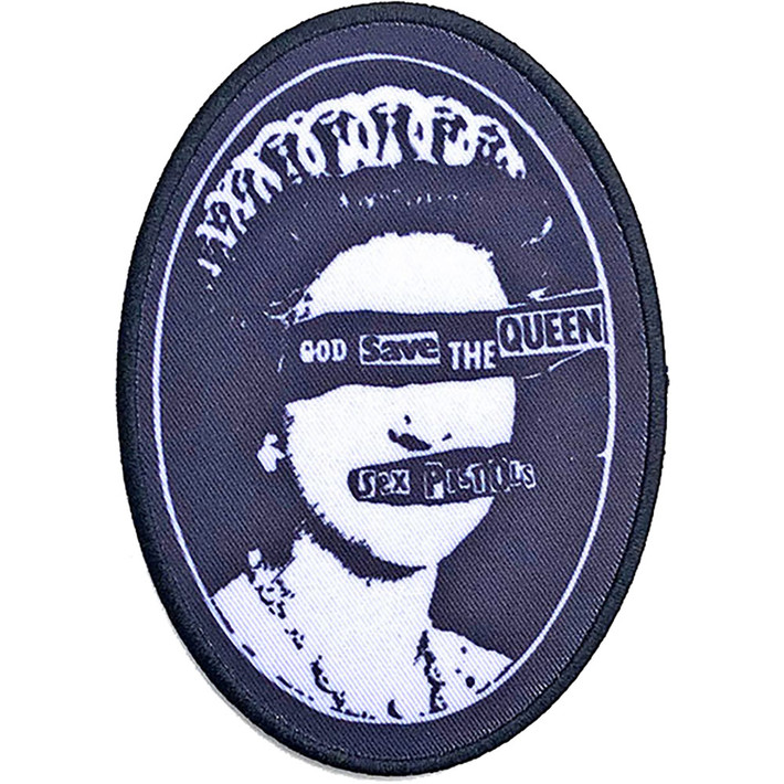 Sex Pistols 'God Save The Queen' (Iron On) Patch