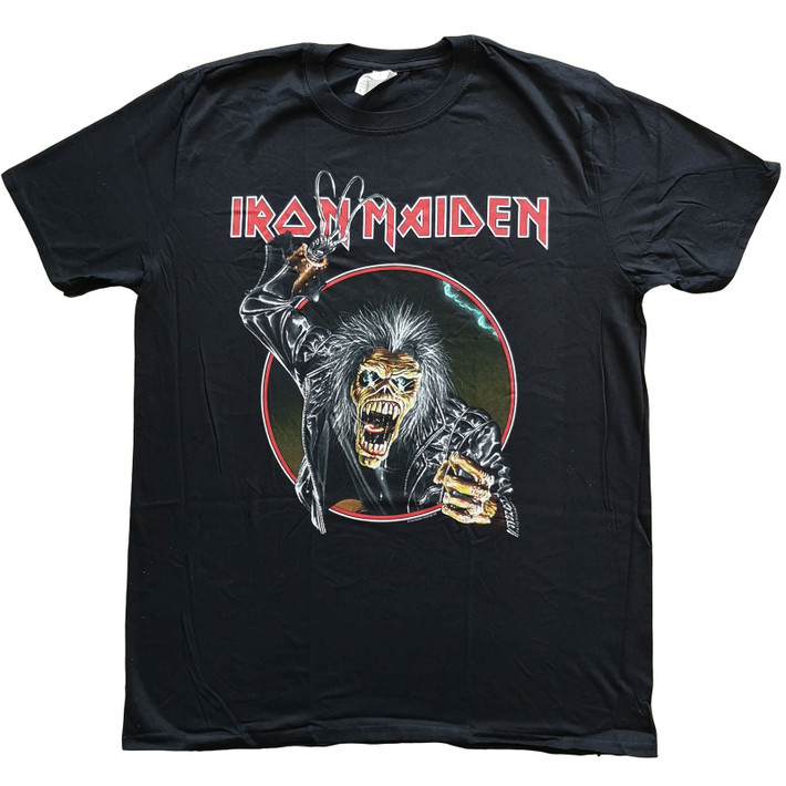 Iron Maiden 'Eddie Hook' (Black) T-Shirt