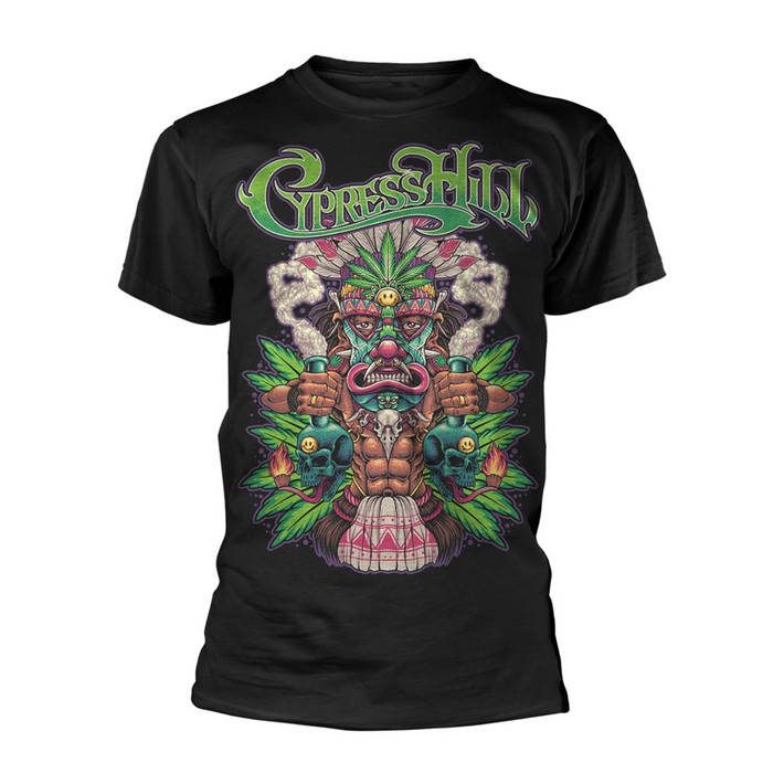 Cypress Hill 'Tiki Time' (Black) T-Shirt