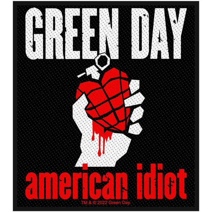 Green Day 'American Idiot' Patch