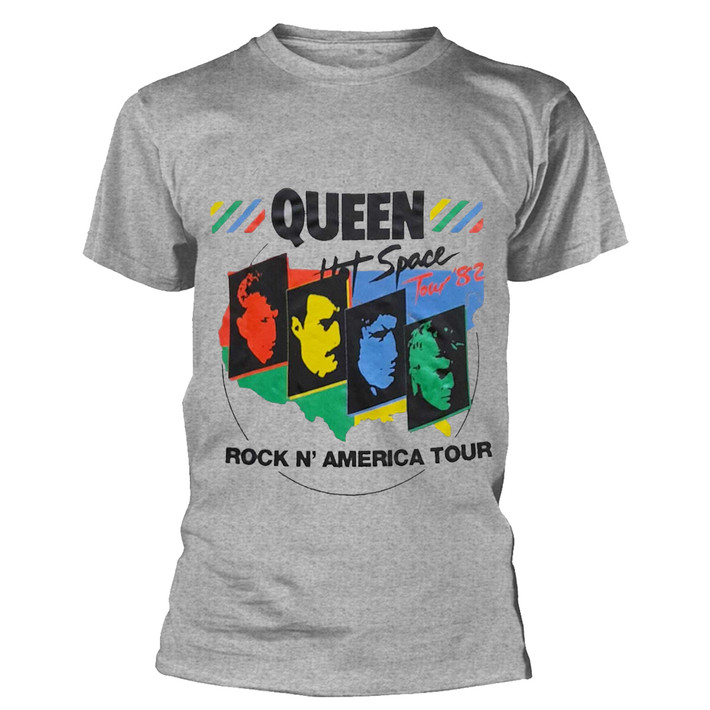 Queen 'Back Chat' (Grey) T-Shirt