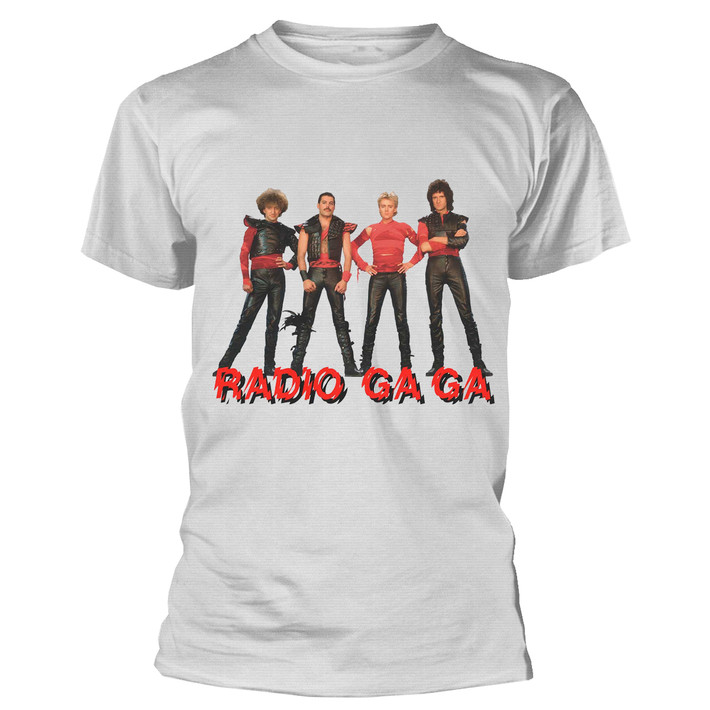 Queen 'Radio Ga Ga' (White) T-Shirt