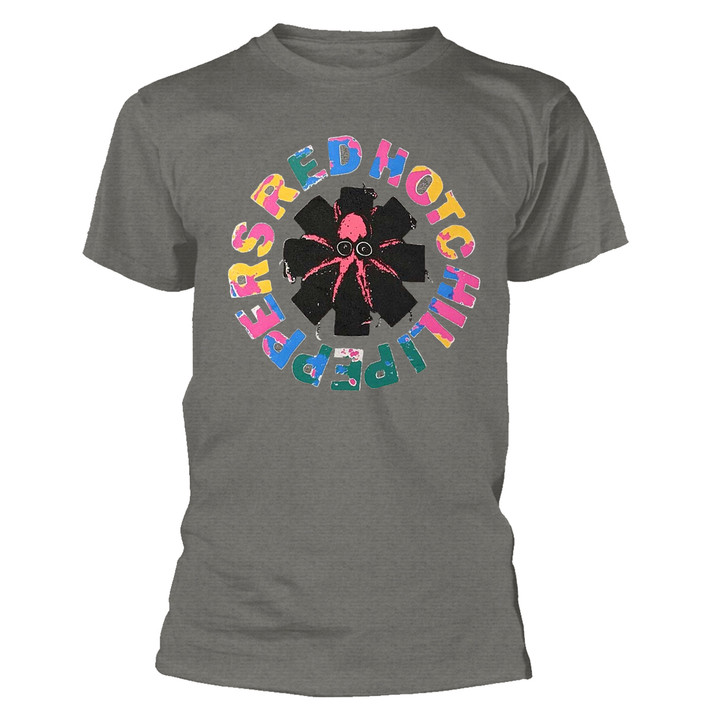 Red Hot Chili Peppers 'Octopus Eco' (Grey) T-Shirt