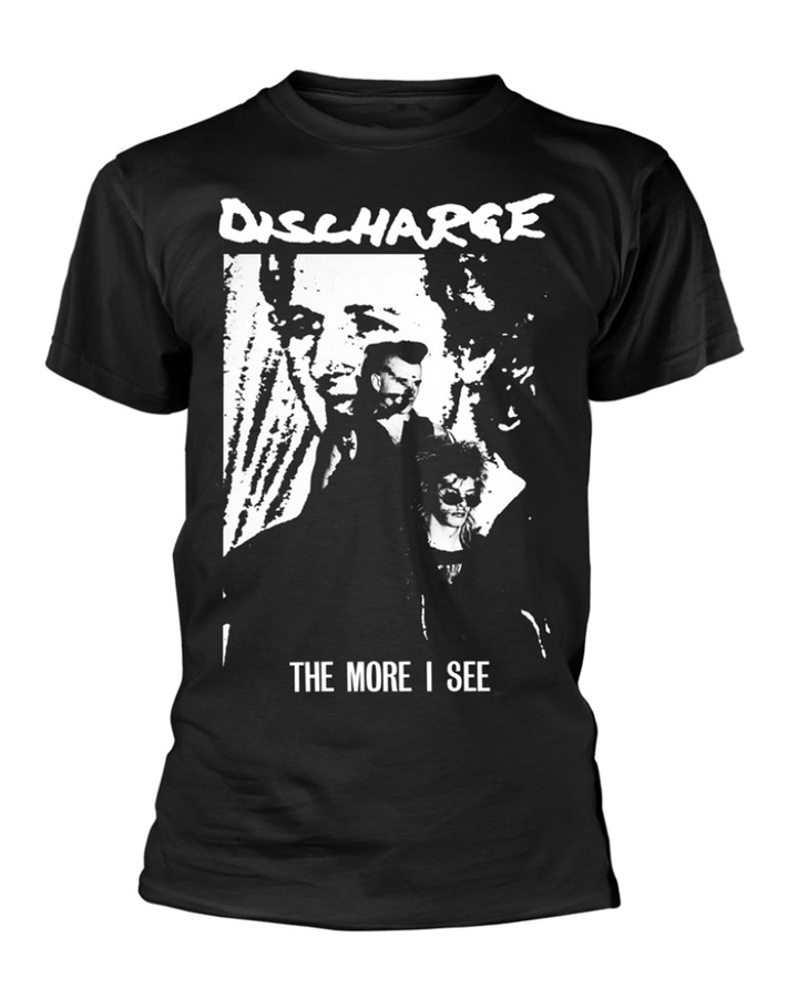 Discharge 'The More I See' (Black) T-Shirt
