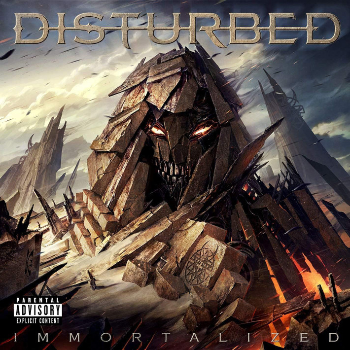 Disturbed 'Immortalized' 2LP Black Vinyl