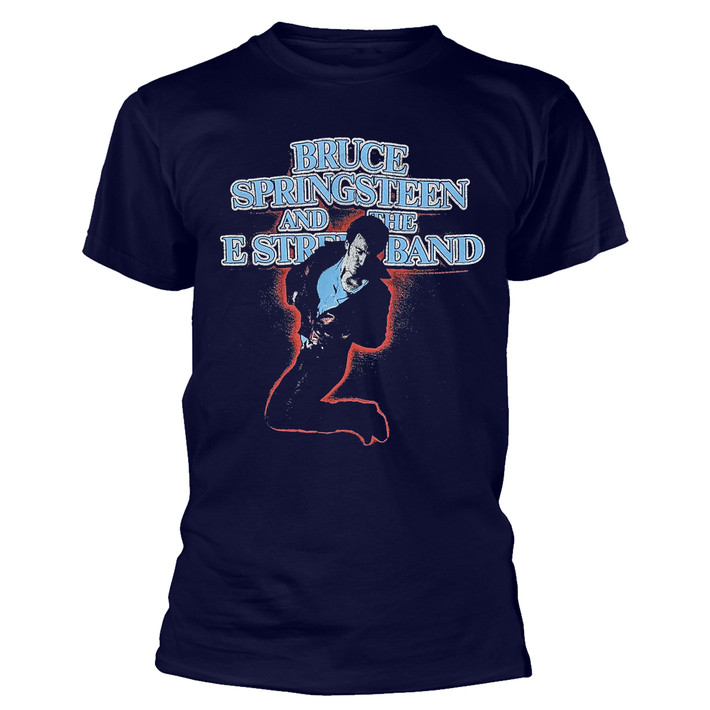 Bruce Springsteen 'The E-Street Band' (Navy) T-Shirt