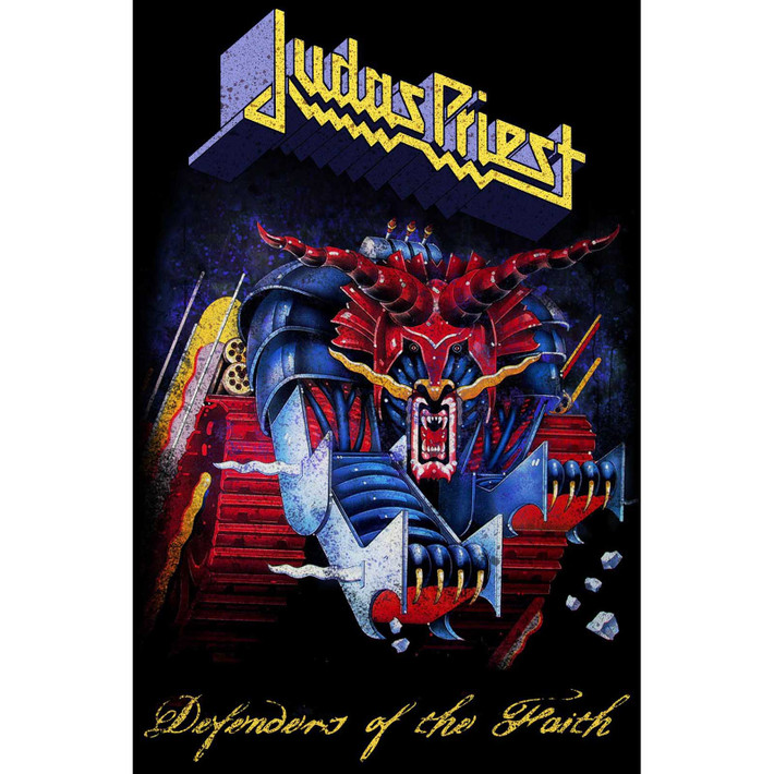 Judas Priest 'Defenders Of The Faith' Textile Poster