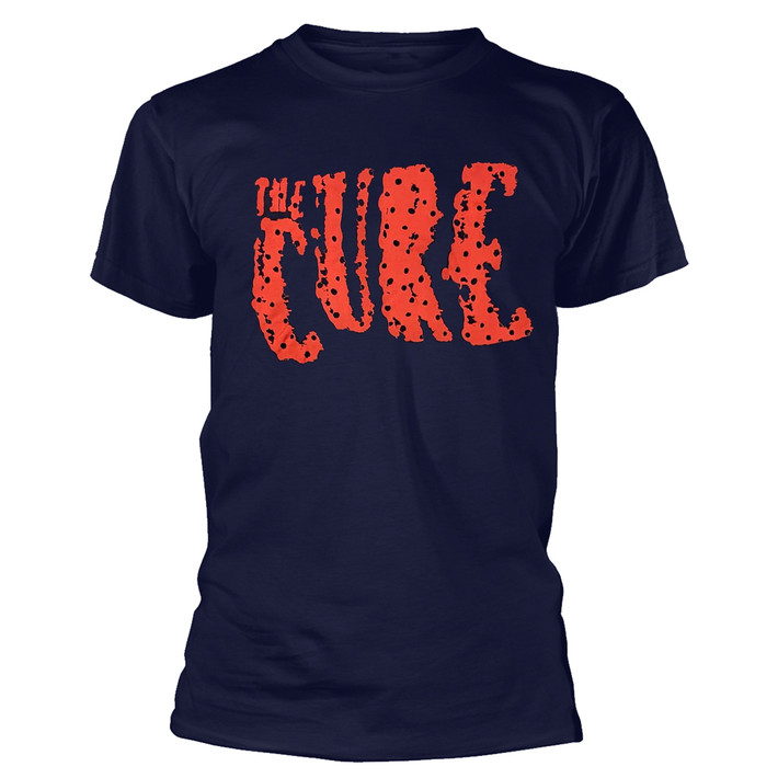 The Cure 'Logo' (Navy) T-Shirt