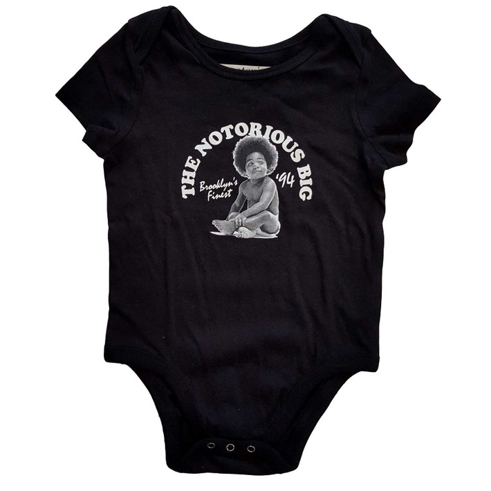 The Notorious B.I.G 'Baby' (Black) Baby Grow