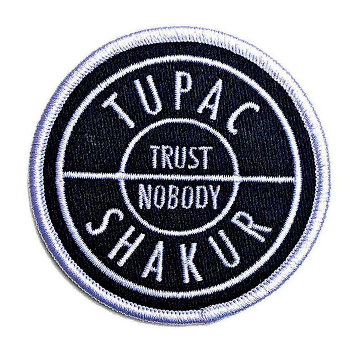 Tupac 'Trust' (Iron On) Patch