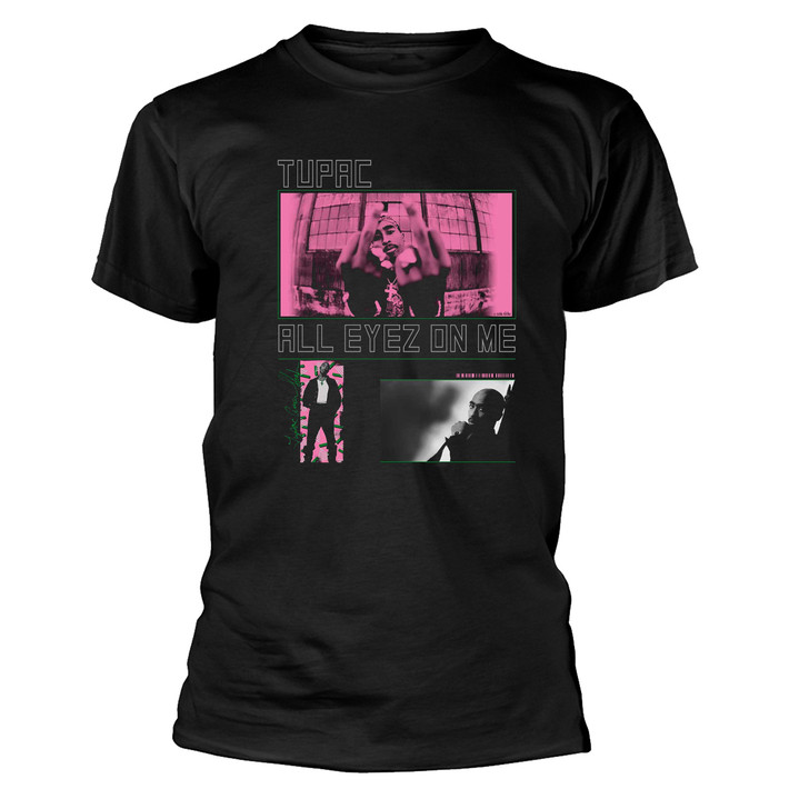 Tupac 'Photo Mix' (Black) T-Shirt