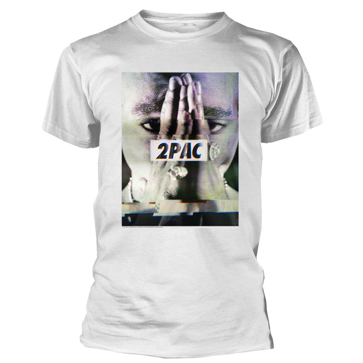 Tupac 'Transmit' (White) T-Shirt