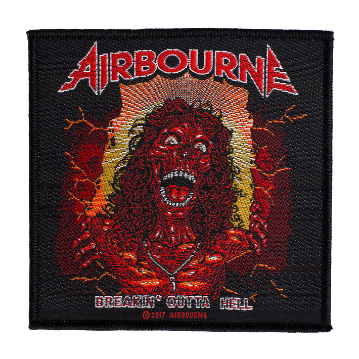 Airbourne 'Breakin' Outa Hell' Patch