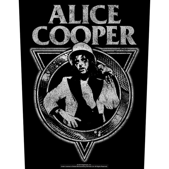 Alice Cooper 'Snakeskin' Back Patch