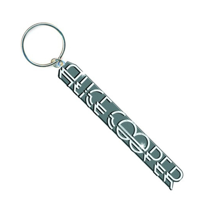 Alice Cooper 'Deco Logo Die-Cast' Keyring