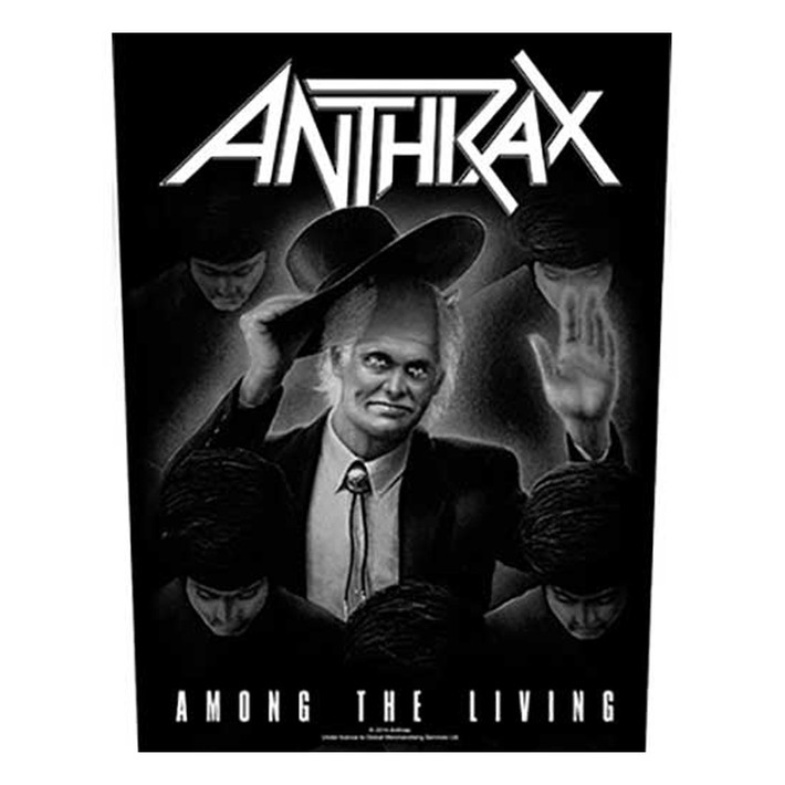 Anthrax 'Among The Living' Back Patch