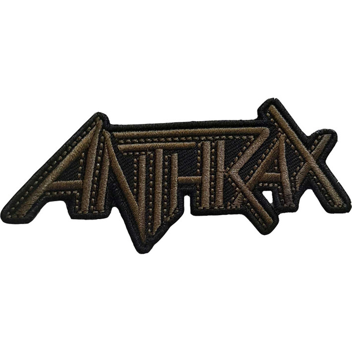 Anthrax 'Brown Logo' (Iron On) Patch